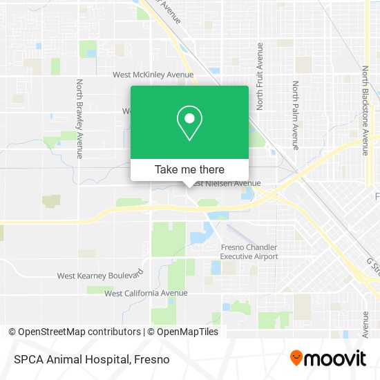 Mapa de SPCA Animal Hospital