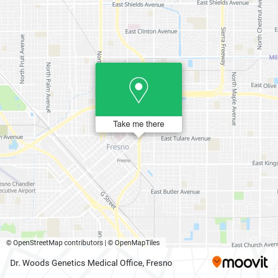 Dr. Woods Genetics Medical Office map