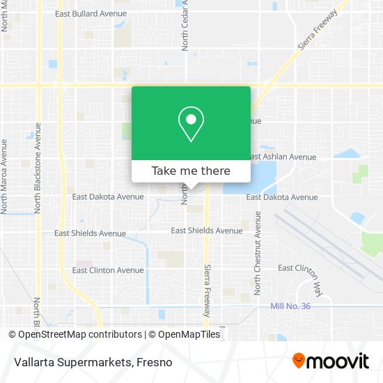 Vallarta Supermarkets map