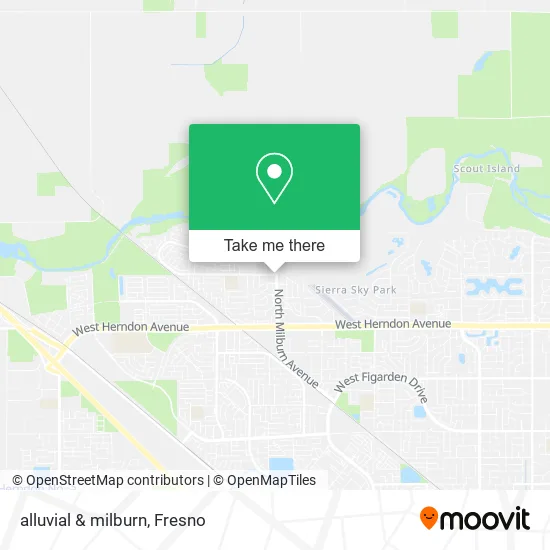 alluvial & milburn map