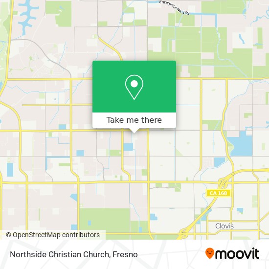 Northside Christian Church map