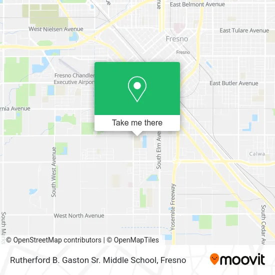 Mapa de Rutherford B. Gaston Sr. Middle School