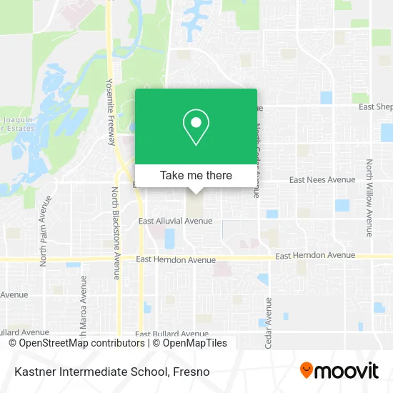 Kastner Intermediate School map