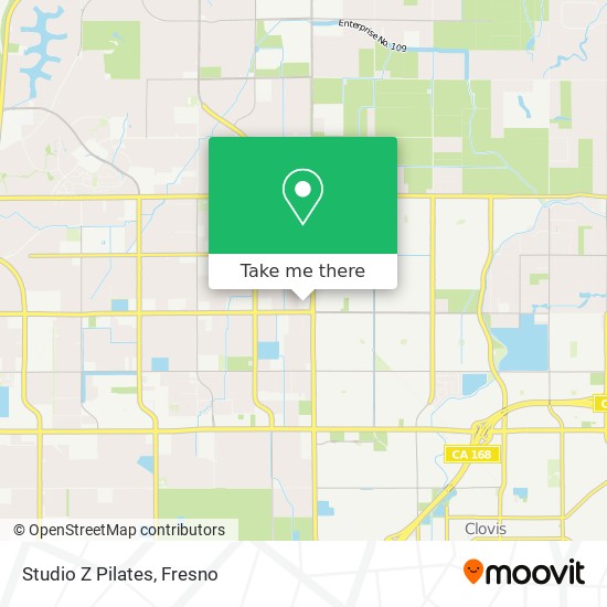 Studio Z Pilates map