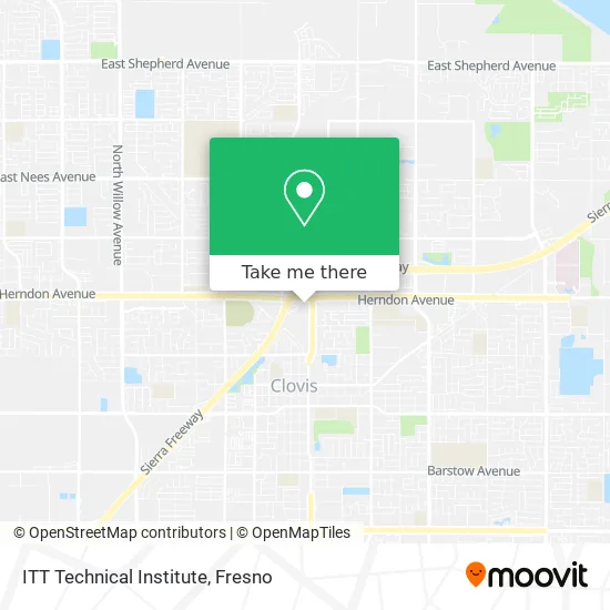 ITT Technical Institute map