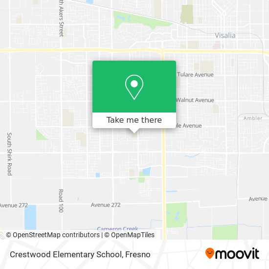 Crestwood Elementary School map