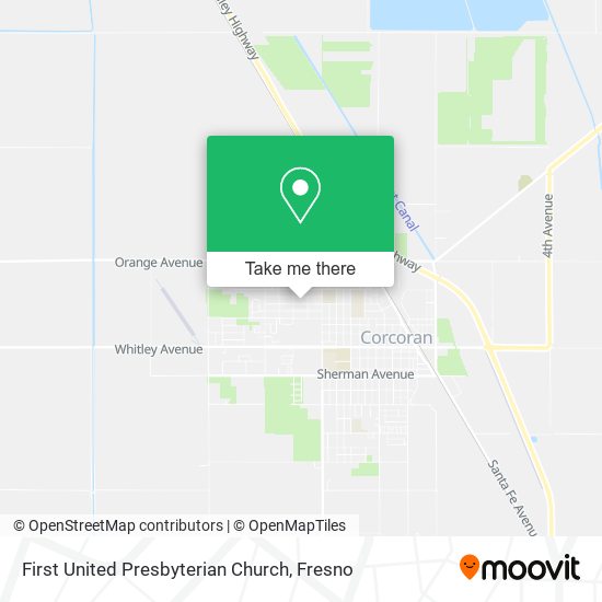 First United Presbyterian Church map