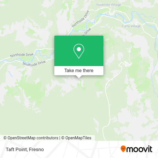 Taft Point map