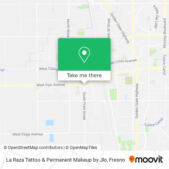 Mapa de La Raza Tattoo & Permanent Makeup by Jlo