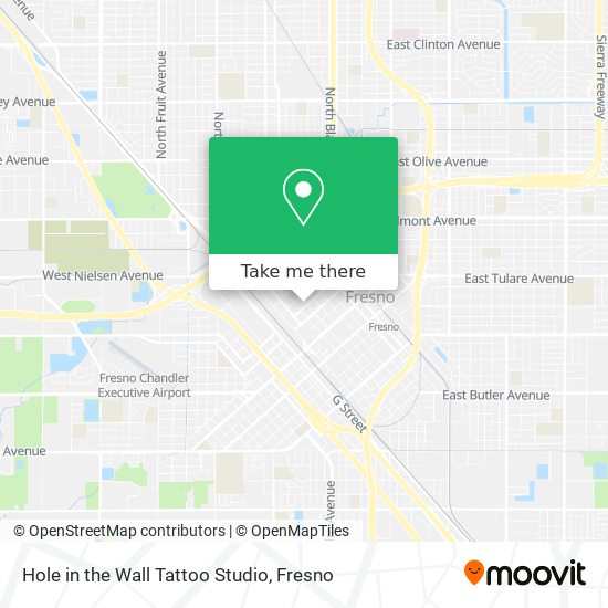 Mapa de Hole in the Wall Tattoo Studio