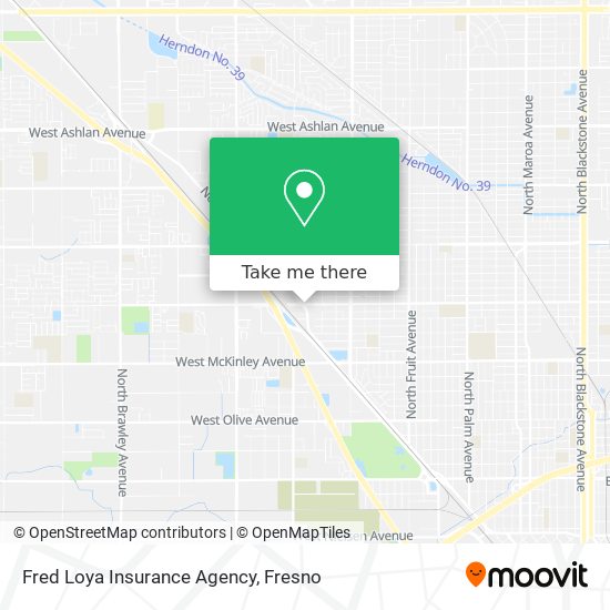 Mapa de Fred Loya Insurance Agency