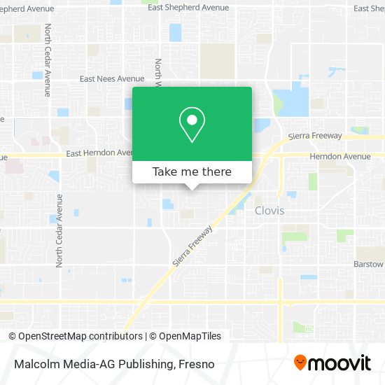 Malcolm Media-AG Publishing map