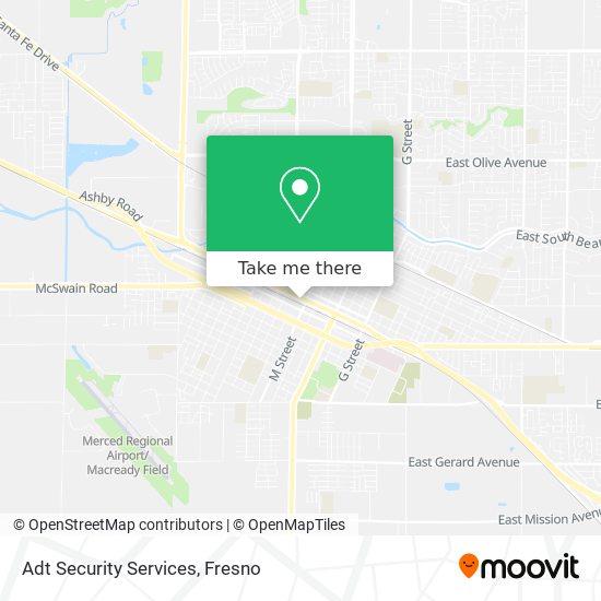 Adt Security Services map