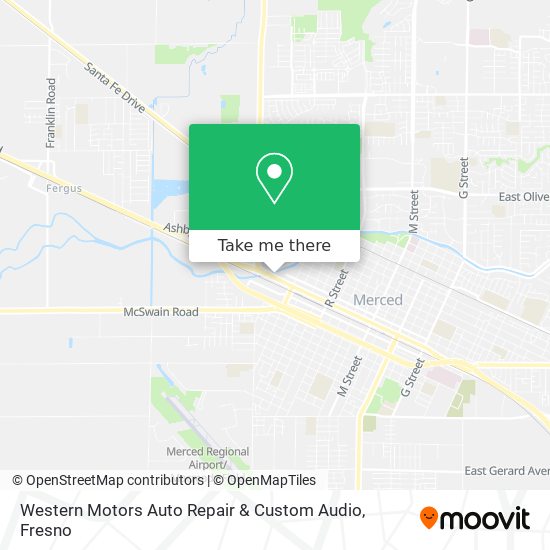 Western Motors Auto Repair & Custom Audio map