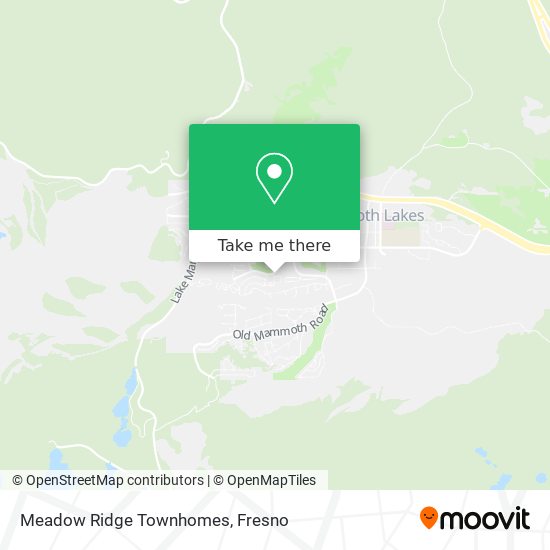 Mapa de Meadow Ridge Townhomes