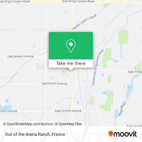 Out of the Arena Ranch map