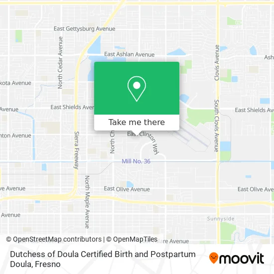 Mapa de Dutchess of Doula Certified Birth and Postpartum Doula