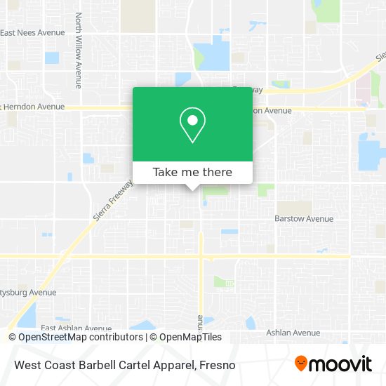 West Coast Barbell Cartel Apparel map