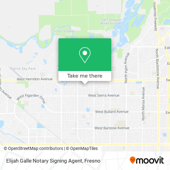 Elijah Galle Notary Signing Agent map