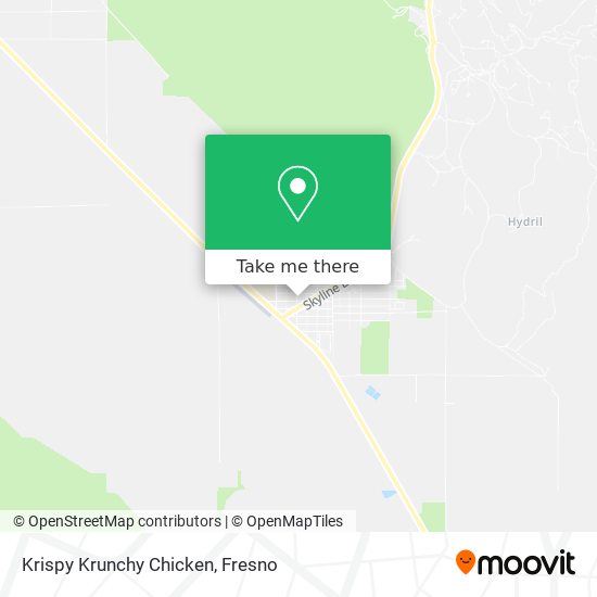 Mapa de Krispy Krunchy Chicken