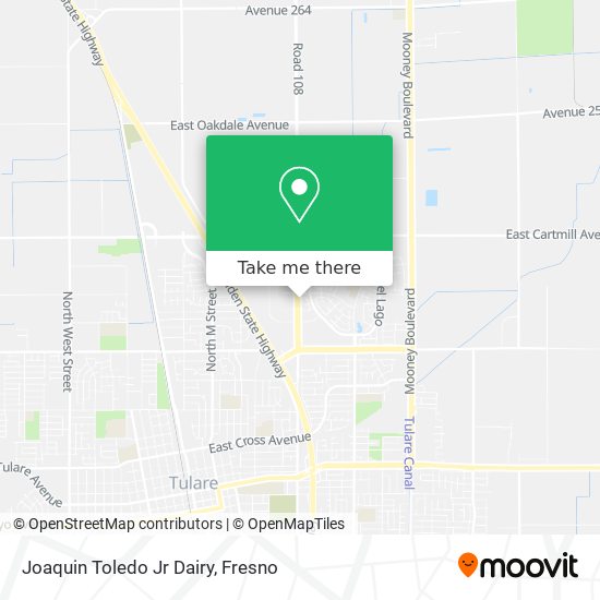 Joaquin Toledo Jr Dairy map