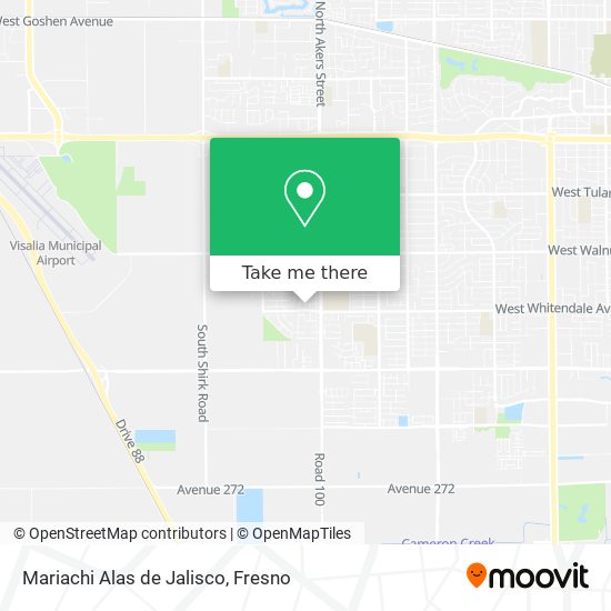 Mapa de Mariachi Alas de Jalisco