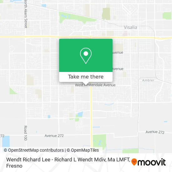 Wendt Richard Lee - Richard L Wendt Mdiv, Ma LMFT map