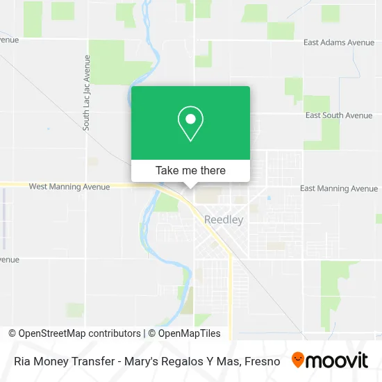 Ria Money Transfer - Mary's Regalos Y Mas map