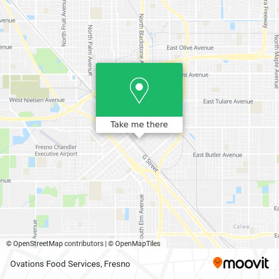 Ovations Food Services map