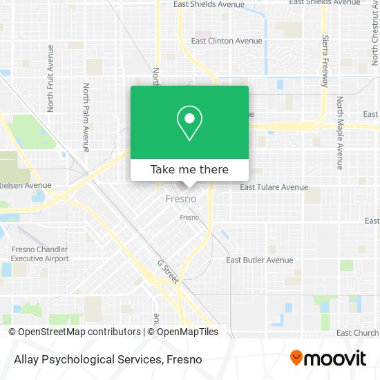 Allay Psychological Services map