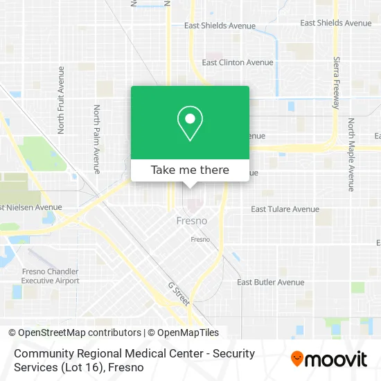 Mapa de Community Regional Medical Center - Security Services (Lot 16)