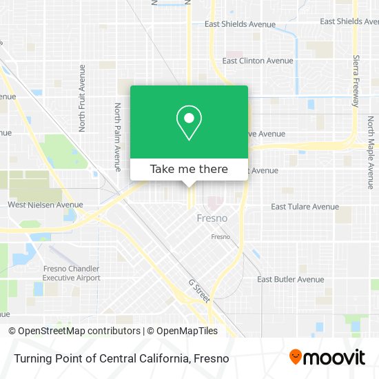 Turning Point of Central California map