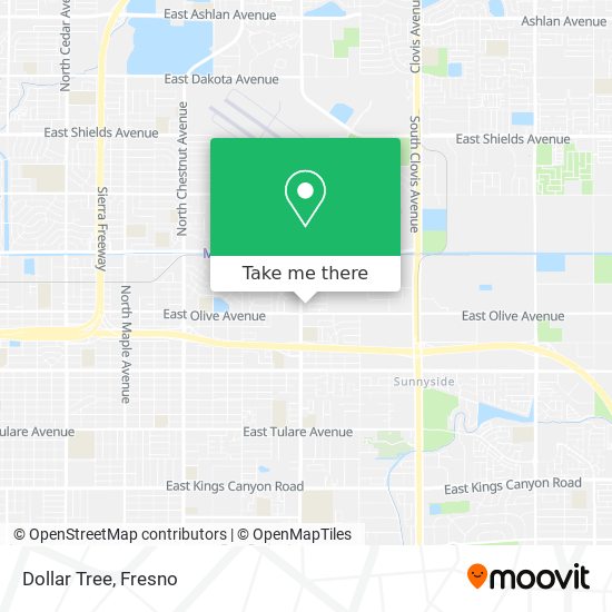 Dollar Tree map