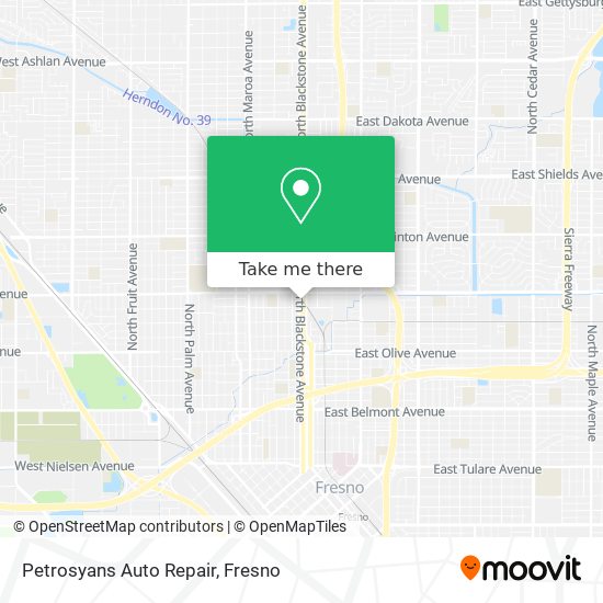 Petrosyans Auto Repair map