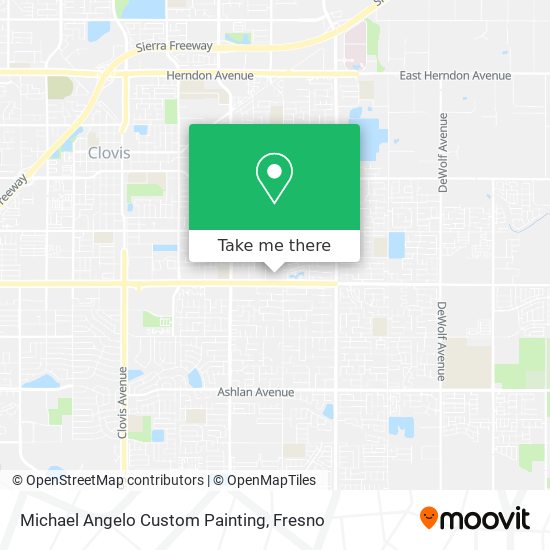 Michael Angelo Custom Painting map