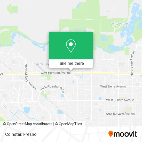 Coinstar map