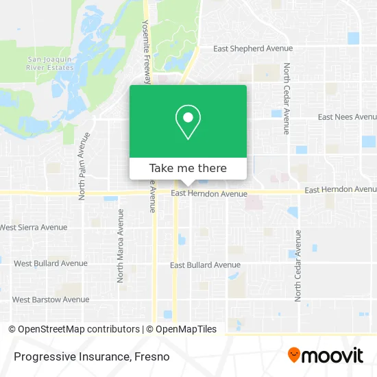 Progressive Insurance map
