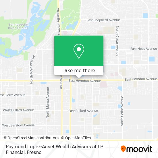 Mapa de Raymond Lopez-Asset Wealth Advisors at LPL Financial