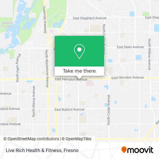 Live Rich Health & Fitness map