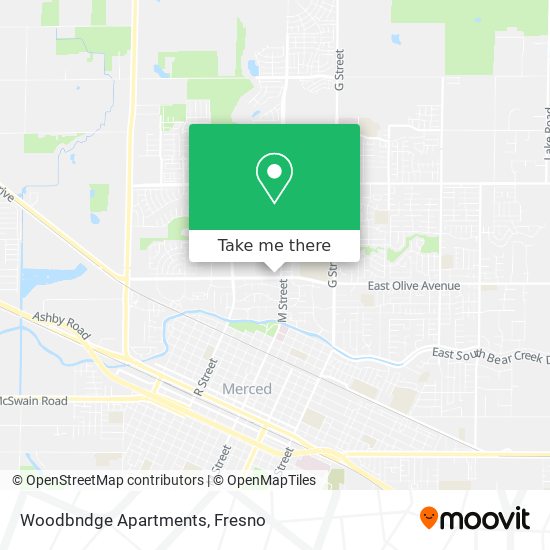 Woodbndge Apartments map