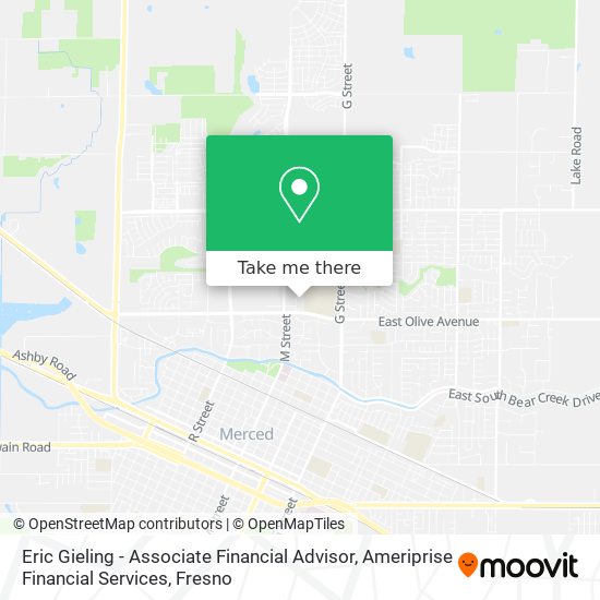 Eric Gieling - Associate Financial Advisor, Ameriprise Financial Services map