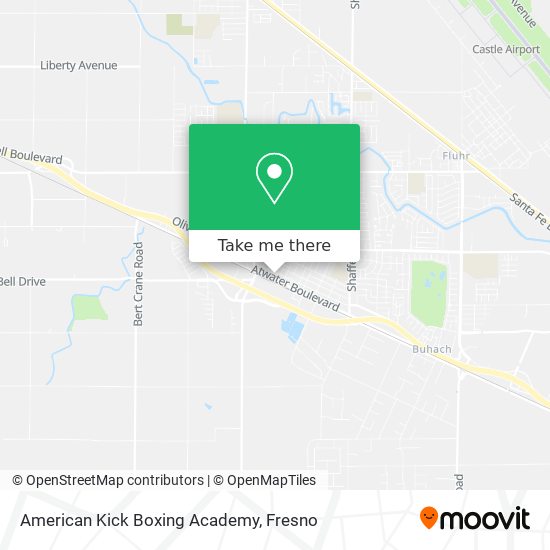 Mapa de American Kick Boxing Academy