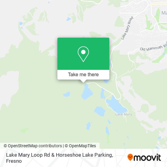 Lake Mary Loop Rd & Horseshoe Lake Parking map