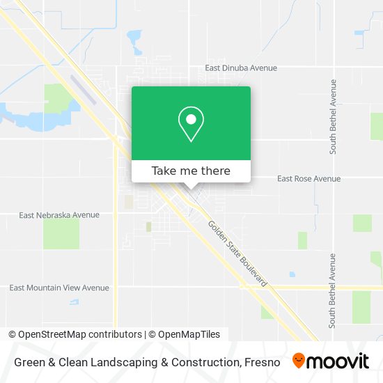 Green & Clean Landscaping & Construction map