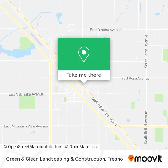 Green & Clean Landscaping & Construction map