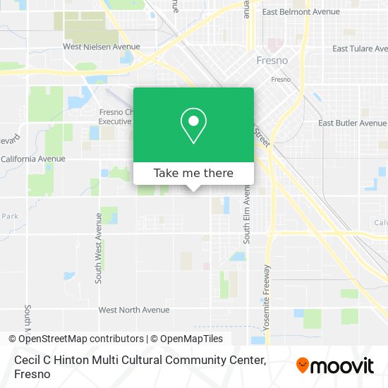 Cecil C Hinton Multi Cultural Community Center map