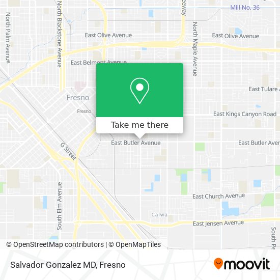 Salvador Gonzalez MD map