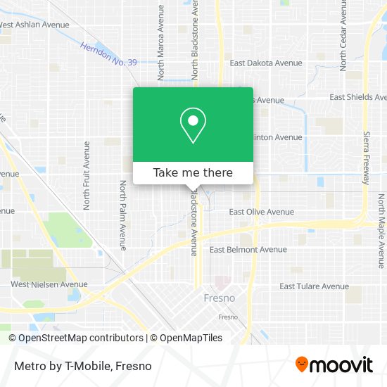 Metro by T-Mobile map