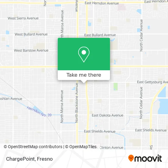 ChargePoint map