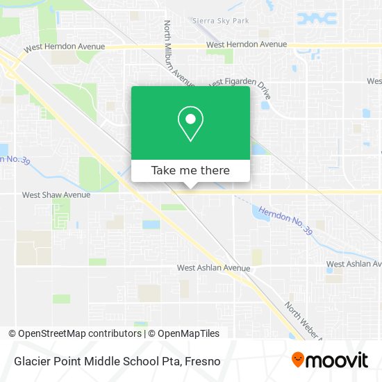 Mapa de Glacier Point Middle School Pta